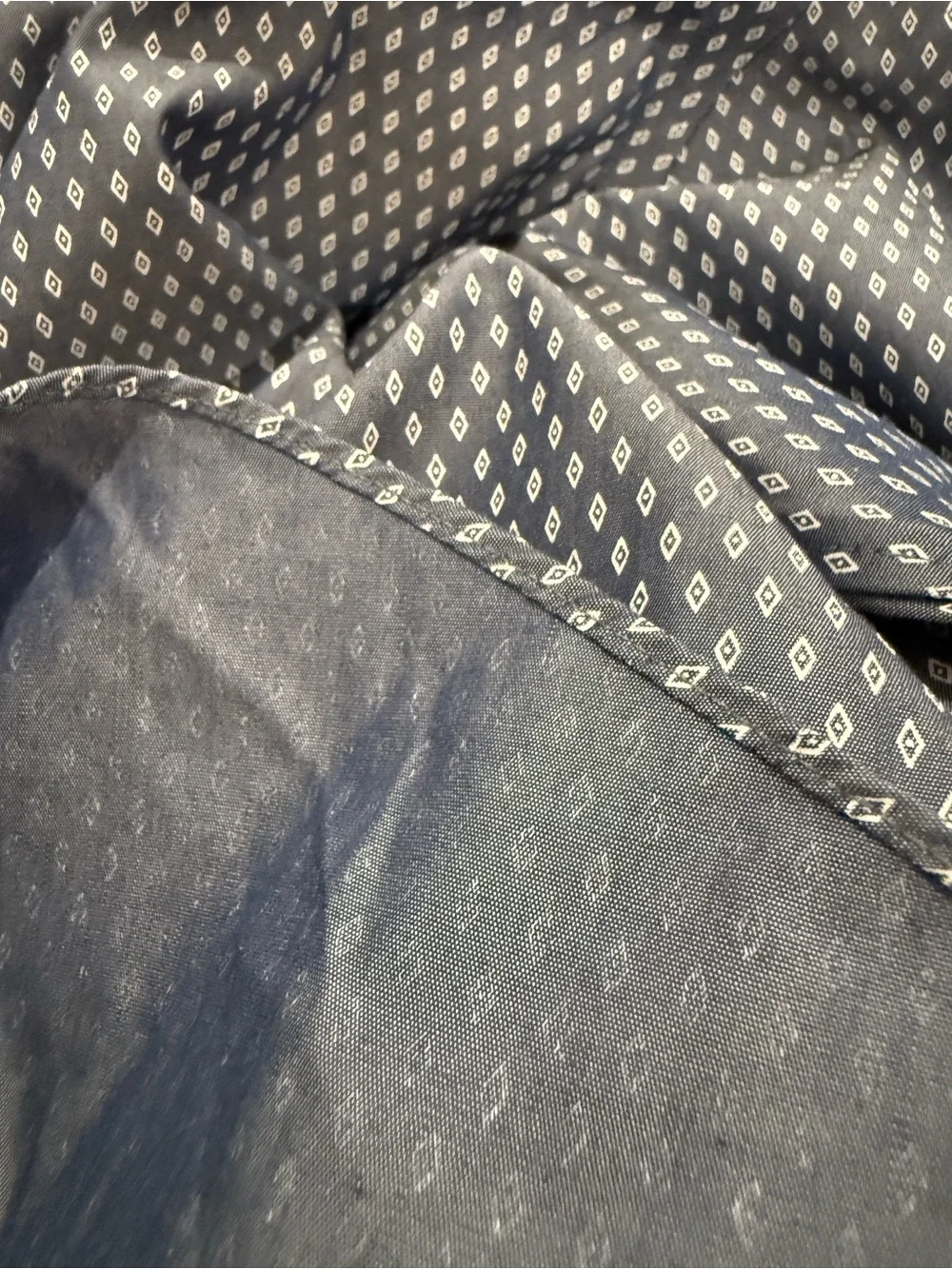 Banana Republic Patterned Button-Up Non-Iron Camden Fit Dress Shirt